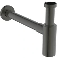 Ideal Standard Accessoires Design siphon en chromé - Brushed Gun Metal