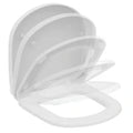 Ideal Standard Tempo Abattant et couvercle slow closing pour Tempo WC suspendu court - Glossy white
