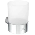 Ideal Standard Conca Porte-gobelet+verre conception ronde - chromé