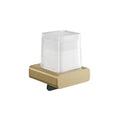 Geesa Shift distributeur de savon 200 ml avec verre mat - Brushed Gold