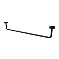 Geesa Leev porte-serviette 40 cm - black