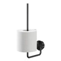 Geesa Opal porte-rouleaux papier toilette de réserve - Brushed Black Metal