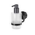 Geesa Opal distributeur de savon 200 ml - Brushed Black Metal