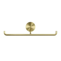 Geesa Opal porte-rouleau papier toilette double - Brushed Gold