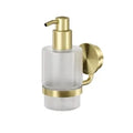 Geesa Opal distributeur de savon 200 ml - Brushed Gold