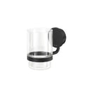 Geesa Opal porte-verre avec verre - Black