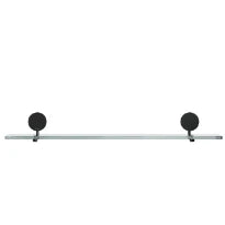 Geesa Opal tablette de salle de bain 60 cm - Black