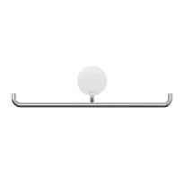 Geesa Opal porte-rouleau papier toilette double - chromé