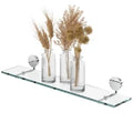 Geesa Opal tablette de salle de bains 60 cm - chromé