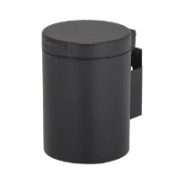 Geesa Hotel poubelle murale 3 litres - noir mat