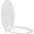Pressalit Dania siège de wc dania a/couvercle blanc