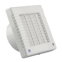 Renson 7231T/12V ventilateur réglables mural avec timer 100mm - 12V - blanc