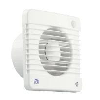 Renson 7502M ventilateur mural avec timer & capteur de mouvement 125 mm - blanc