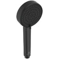 Ideal Standard Alu+ 2 jets douchette rond 100 mm - noir mat - 8 l/min