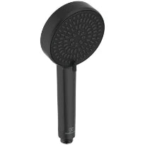 Ideal Standard Alu+ 2 jets douchette rond 100 mm - noir mat - 8 l/min
