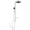 Ideal Standard Alu+ système de douche inverseur, douche de tête 2F 260mm , douchette 2F 100mm - silver