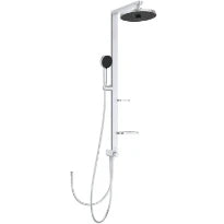 Ideal Standard Alu+ système de douche inverseur, douche de tête 2F 260mm , douchette 2F 100mm - silver
