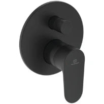 Ideal Standard Alu+ Mitigeur bain/douche (partie apparente) - noir mat