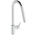 Ideal Standard Gusto mitigeur evier monotrou bec tube C douchette extract 1 f - Chromé