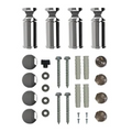Stelrad Dahlia set de fixation - chromée