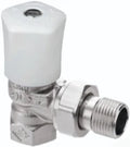 ROBINET DE RADIATEUR HEIMEIER MIKROTHERM 3/8 equerre dn10