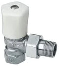 Heimeier Mikrotherm handbediend radiatorkraan recht 3/4"