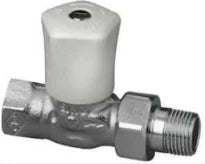 Heimeier Mikrotherm handbediend radiatorkraan recht 5/4"