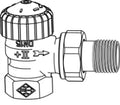 Heimeier V-exact II vanne thermostatique équerre 3/8"