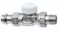 Heimeier V-exact II vanne thermostatique droit Viega à sertir 1/2" x 15mm