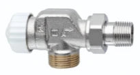 Heimeier V-exact II vanne thermostatique axial 1/2" x 3/4"EK