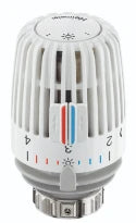 Heimeier K thermostat radiateur avec élément sensible et écoclips+bague antivol