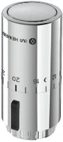ELEMENT REGLAGE THERMOSTATISCH HEIMEIER HALO chromé
