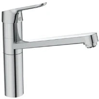 IDEAL STANDARD Ceraflex Kitchen Mitigeur cuisine avec bec haut attaché et BlueStart Technology pour chauffe-eau basse pression  chromé