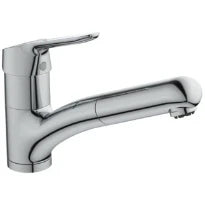 Ideal Standard Ceraflex Kitchen mitigeur cuisine avec douchette extractible avec BlueStart Technology pour boiler basse pression chromé