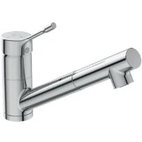 Ideal Standard CeraLook mitigeur cuisine avec douchette extractible (BlueStart Technology) chromé