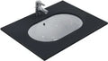Ideal Standard Connect lavabo sous plan ovale 620 x 410 mm - blanc - sans trou de robinet - avec trop-plein