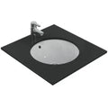 Ideal Standard Connect lavabo sous plan rond 480 mm - blanc - sans trou de robinet - avec trop-plein