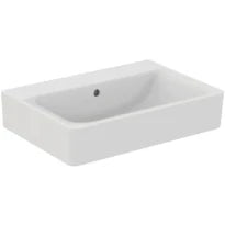 Ideal Standard Connect lavabo 650 x 460 mm - blanc - sans trou de robinet - avec trop-plein
