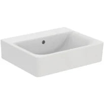 Ideal Standard Connect lavabo 550 x 460 mm - blanc - sans trou de robinet - avec trop-plein