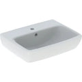 Geberit Selnova Square lave-mains 500 x 420 x 170 mm - blanc - sans trou de robinet - avec trop-plein