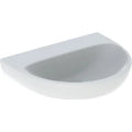 Geberit Selnova lavabo 600 x 480 mm - blanc - sans trou de robinet - sans trop-plein