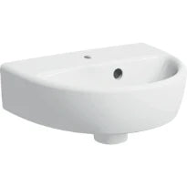 Geberit Selnova lave-mains 360 x 290 x 150 mm - blanc - avec trou de robinet - avec trop-plein