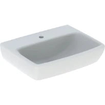 Geberit Selnova Square lave-mains 450 x 350 x 160 mm - blanc - avec trou de robinet - sans trop-plein