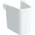 Geberit Selnova Square half pedestal for handrinse basin: Blanc