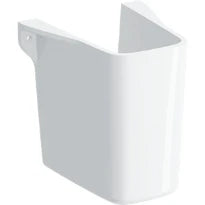 Geberit Selnova Square half pedestal for handrinse basin: Blanc