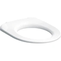 Geberit Selnova Lunette de WC Comfort adapté PMR, fixation par le dessous: Blanc / Matière synthétique