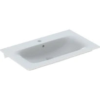 Geberit Selnova Square meuble lavabo 600 x 480 mm - blanc - avec trou de robinet - avec trop-plein