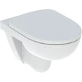 Geberit Selnova Set de WC suspendu à fond creux , avec siège de WC: Blanc
