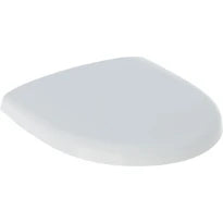 Geberit Selnova Siège de WC Compact, fixation par le dessus: Mécanisme softclose=Oui, Charnières Quick Release=Oui, Fixation=Par le haut, Blanc / Brillant