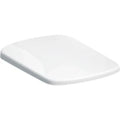 Geberit Selnova Siège de WC Compact, forme rectangulaire, fixation par le dessus, antibactérien